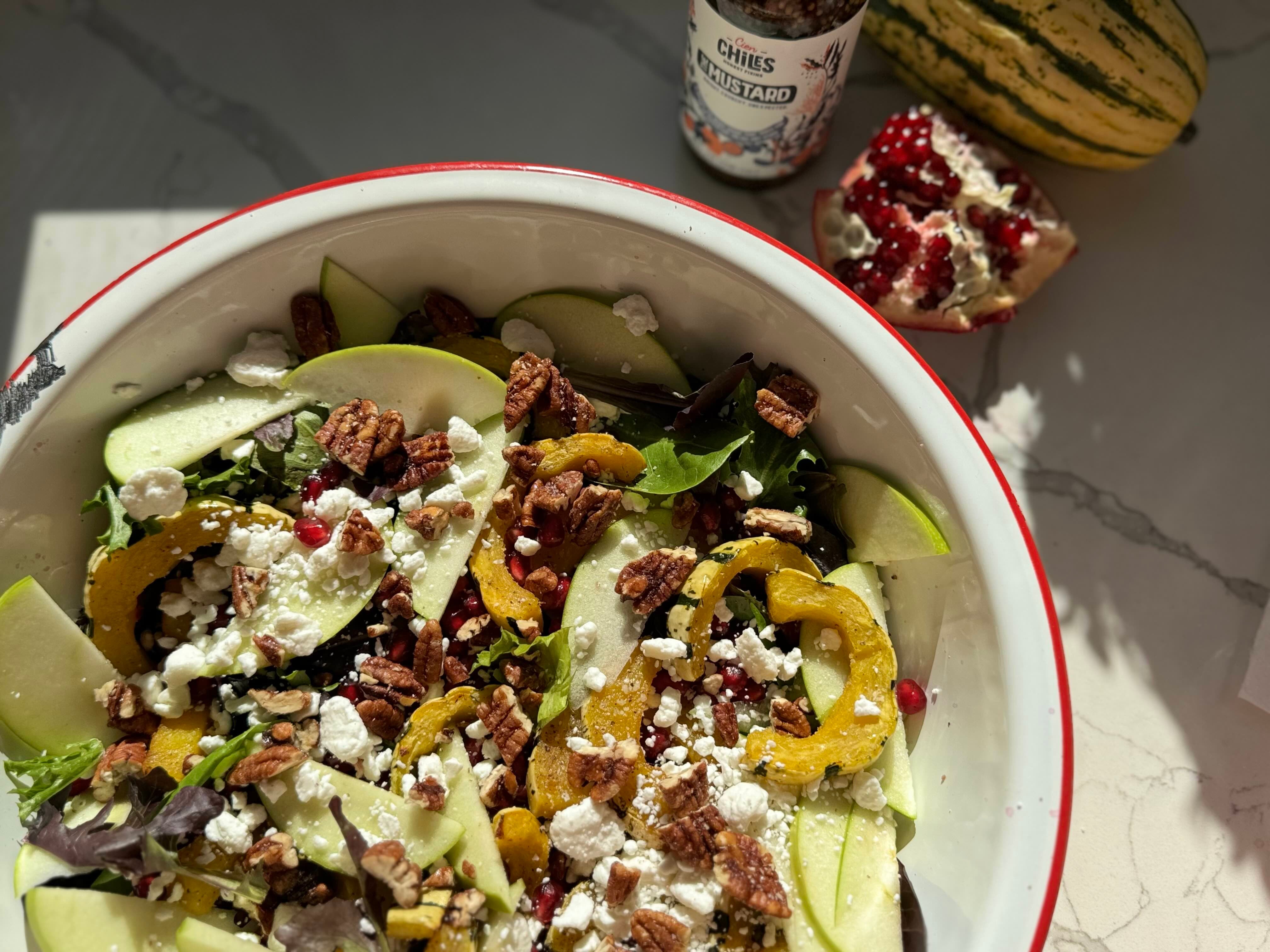 Festive Pomegranate Salad – Cien Chiles