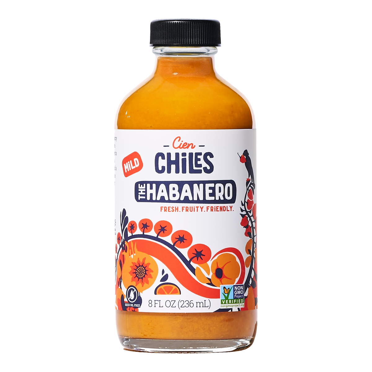 The Habanero creamy hot sauce by Cien Chiles