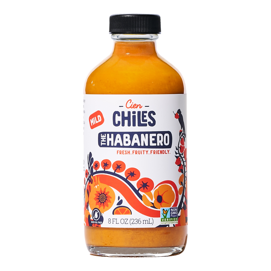 The Habanero creamy hot sauce by Cien Chiles
