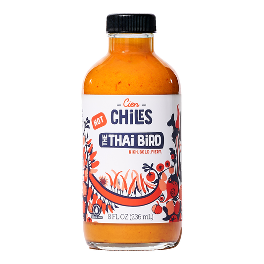 The Thai Bird creamy hot sauce by Cien Chiles