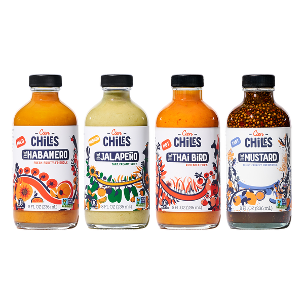 The Whole Family Hot Sauce Set | Cien Chiles